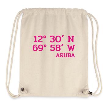 Aruba Coordinaters - Coordinates - Caribbean - Stanley/Stella Recycled Gym Bag - natural - Front