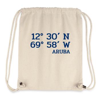 Aruba Coordinaters - Coordinates - Caribbean - Stanley/Stella Recycled Gym Bag - natural - Front