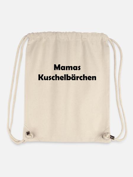 Mamas Kuschelbärchen - Stanley/Stella recycelter Gym Bag - Naturweiß