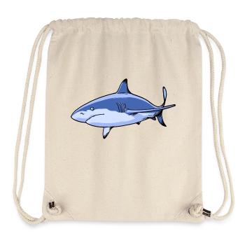 Requin - Sac à cordon recyclé Stanley/Stella - blanc naturel - Devant