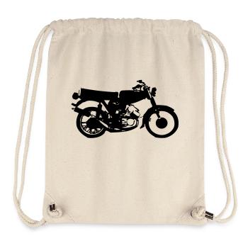 Simson cyclomoteur - Sac à cordon recyclé Stanley/Stella - blanc naturel - Devant