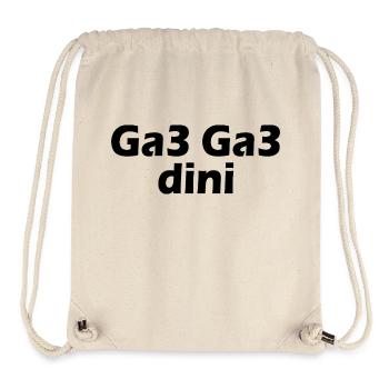 Ga3 ga3 dini - Stanley/Stella Recycled Gym Bag - natural - Front