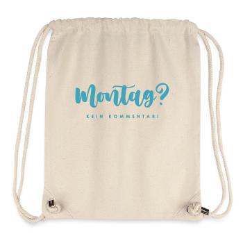 Monday? - Stanley/Stella Recycled Gym Bag - natural - Front
