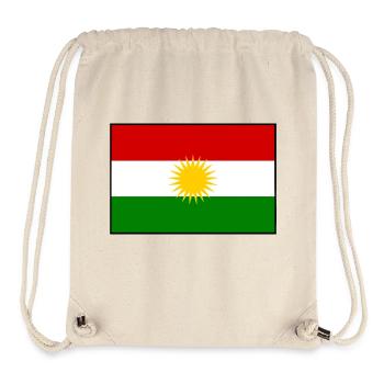 kurdistan - Stanley/Stella recycelter Gym Bag - Naturweiß - Vorne