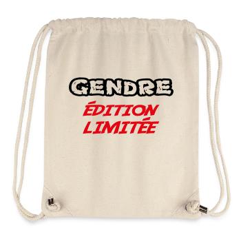 Limitierte Auflage GENDRE - Stanley/Stella recycelter Gym Bag - Naturweiß - Vorne