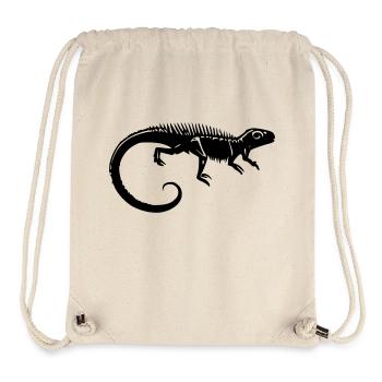 Dinosaurier-Fossil - Stanley/Stella recycelter Gym Bag - Naturweiß - Vorne