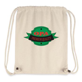 OPA PREMIUM QUALITY - Sac à cordon recyclé Stanley/Stella - blanc naturel - Devant