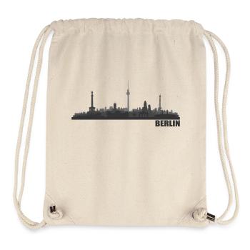 Berlin City - Stanley/Stella Recycled Gym Bag - natural - Front