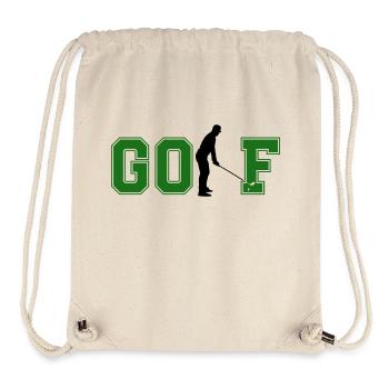 golf 01 - Stanley/Stella recycelter Gym Bag - Naturweiß - Vorne