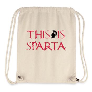 This is Sparta - Sac à cordon recyclé Stanley/Stella - blanc naturel - Devant