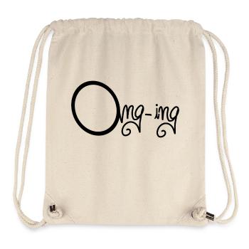 Omg - Sac à cordon recyclé Stanley/Stella - blanc naturel - Devant