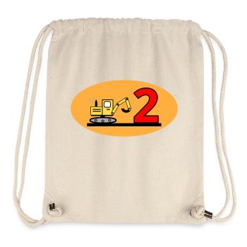 Excavator - Stanley/Stella Recycled Gym Bag - natural - Front