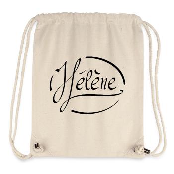 Helen - Stanley/Stella recycelter Gym Bag - Naturweiß - Vorne