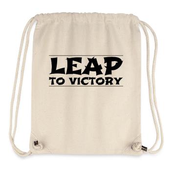present idea birthday present risk-taking - Stanley/Stella Recycled Gym Bag - natural - Front