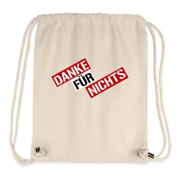 Thank you - Stanley/Stella Recycled Gym Bag - natural - Front