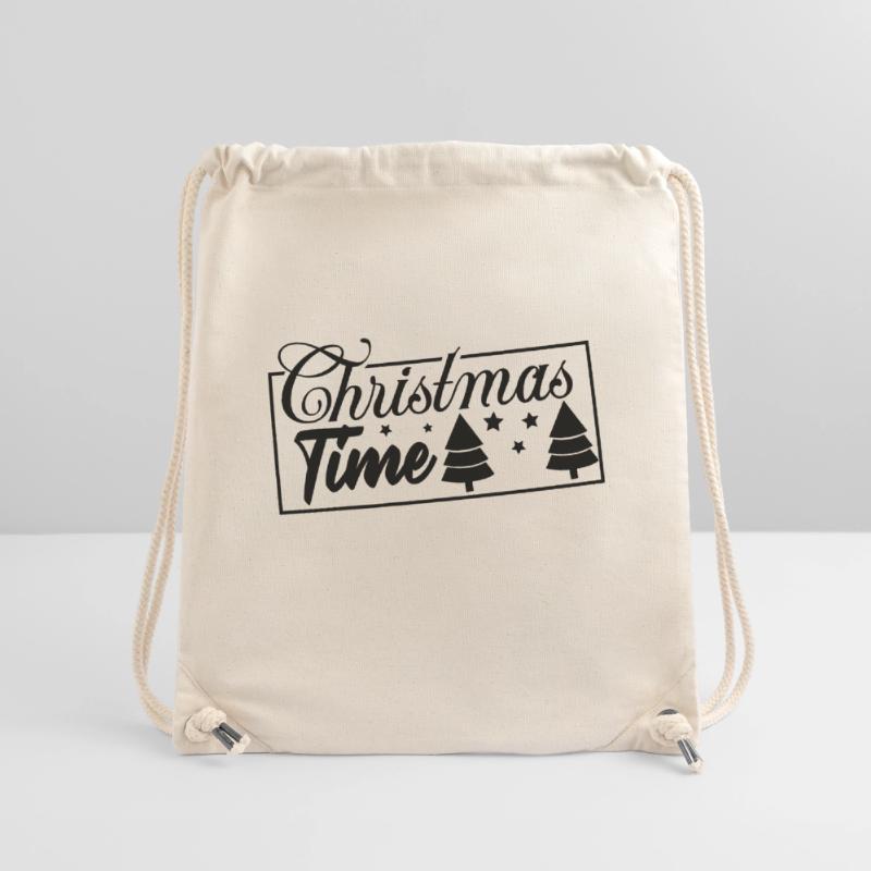 Période de Noël Sac à cordon recyclé Stanley/Stella