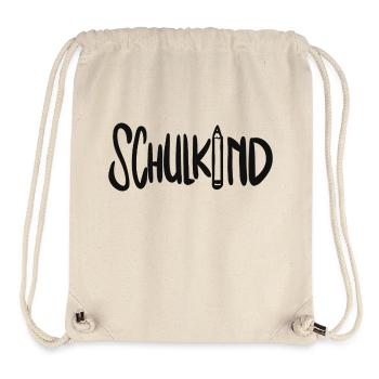 Schulkind (unisex) - Stanley/Stella recycelter Gym Bag - Naturweiß - Vorne