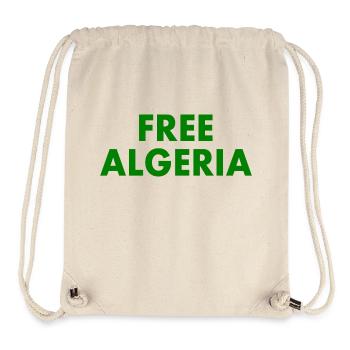 Algerien - Stanley/Stella recycelter Gym Bag - Naturweiß - Vorne