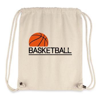 Basketball - Stanley/Stella recycelter Gym Bag - Naturweiß - Vorne