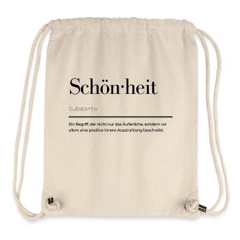 Schönheit - Stanley/Stella recycelter Gym Bag - Naturweiß - Vorne