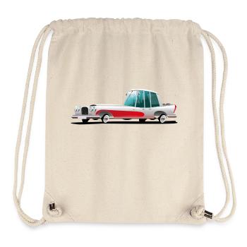 FunnyCar1 - Stanley/Stella Recycled Gym Bag - natural - Front