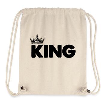 king - Stanley/Stella recycelter Gym Bag - Naturweiß - Vorne