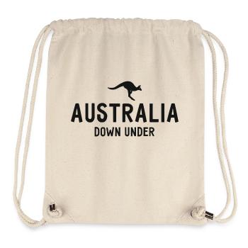 Australia - Down Under - Australia - Kangaroo - Stanley/Stella Recycled Gym Bag - natural - Front