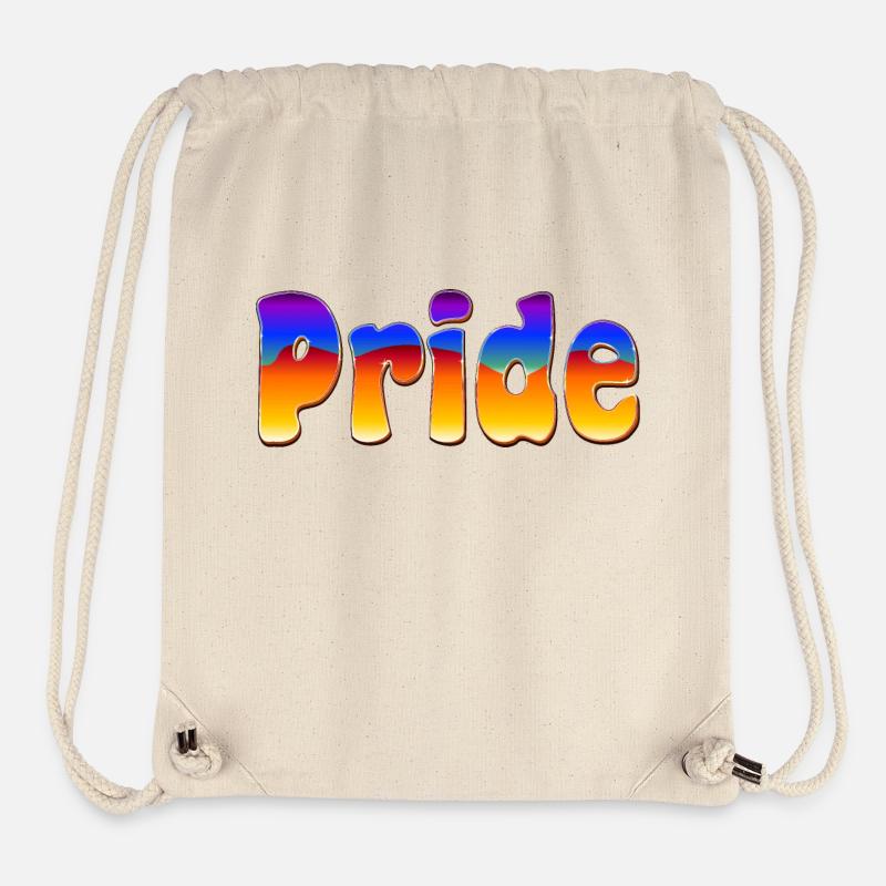 Pride - Stanley/Stella recycelter Gym Bag - Naturweiß