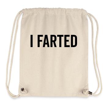 I Farted - Stanley/Stella Recycled Gym Bag - natural - Front