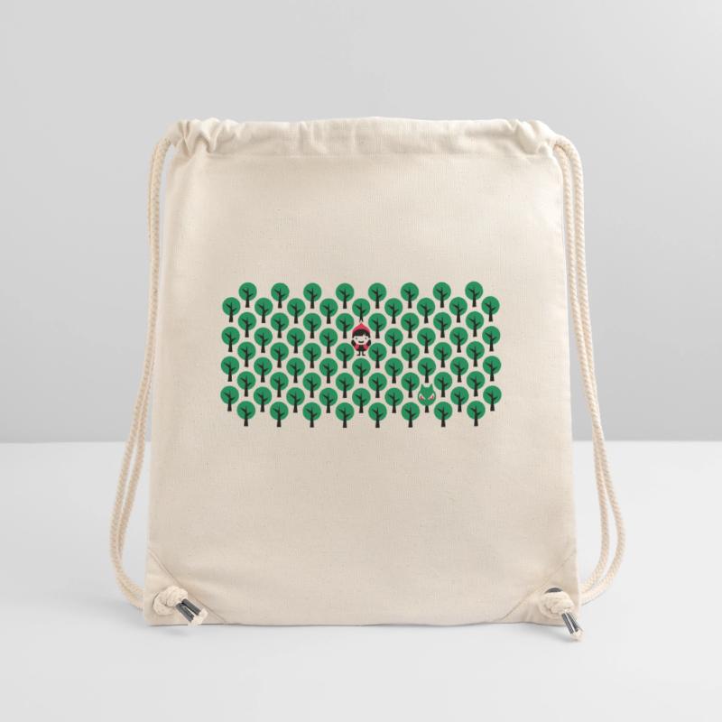 Fairytale - Rotkaeppchen - Märchen - Wolf - Quer Stanley/Stella recycelter Gym Bag