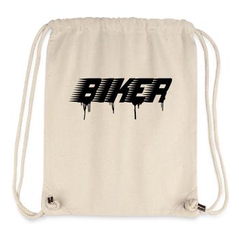 biker - Stanley/Stella recycelter Gym Bag - Naturweiß - Vorne