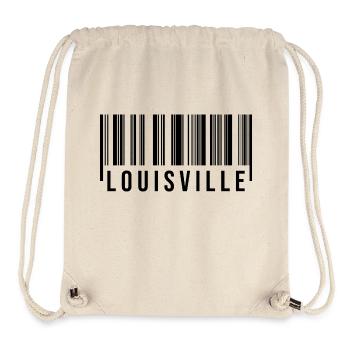 Code-barres Louisville - Sac à cordon recyclé Stanley/Stella - blanc naturel - Devant
