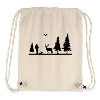 Hunter - Stanley/Stella Recycled Gym Bag - natural - Front