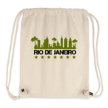 Rio de Janeiro - Stanley/Stella Recycled Gym Bag - natural - Front