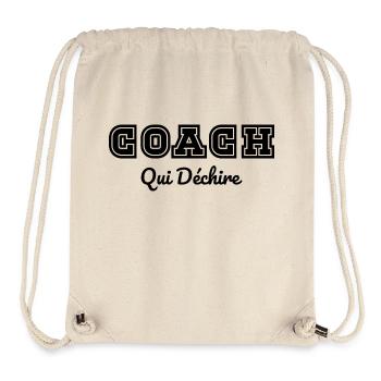 Coach Wer - Stanley/Stella recycelter Gym Bag - Naturweiß - Vorne