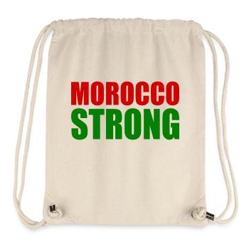 Morocco strong - Stanley/Stella Recycled Gym Bag - natural - Front