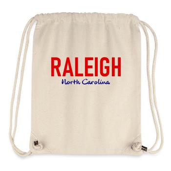 Raleigh - North Carolina - USA - United States - Stanley/Stella recycelter Gym Bag - Naturweiß - Vorne