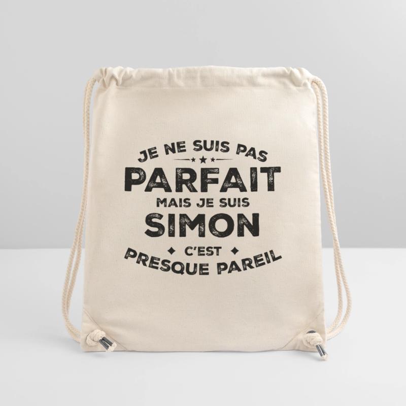 Simon Ein Name, eine Haltung Humor Simon Stanley/Stella recycelter Gym Bag