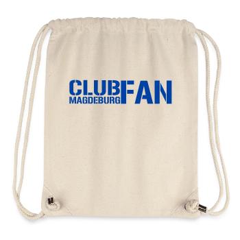 Fan du club - Sac à cordon recyclé Stanley/Stella - blanc naturel - Devant