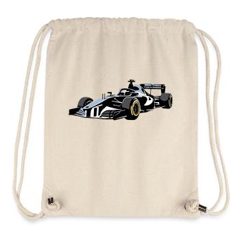 Form 1 Car Sticker - Sportscar Design - Stanley/Stella Recycled Gym Bag - natural - Front
