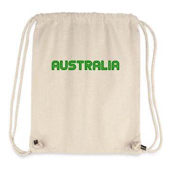 Australia - Australien - Sydney - Down Under - Stanley/Stella Recycled Gym Bag - natural - Front