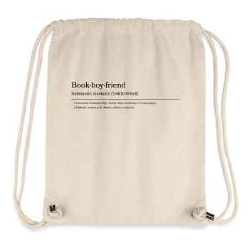 Bookboyfriend - Stanley/Stella recycelter Gym Bag - Naturweiß - Vorne