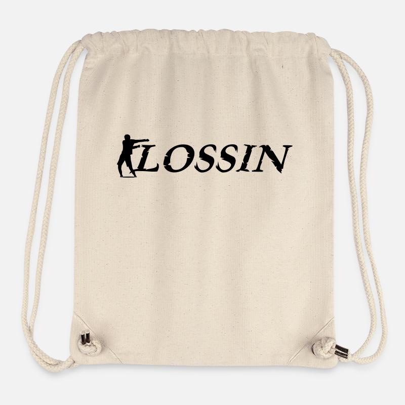 flossin - Stanley/Stella recycelter Gym Bag - Naturweiß