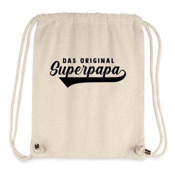 Father Dad - Stanley/Stella Recycled Gym Bag - natural - Front