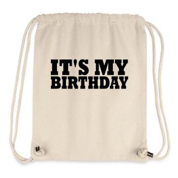 birthday - Stanley/Stella Recycled Gym Bag - natural - Front
