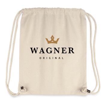 Wainwright - Sac à cordon recyclé Stanley/Stella - blanc naturel - Devant