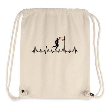 Basketball - Stanley/Stella recycelter Gym Bag - Naturweiß - Vorne