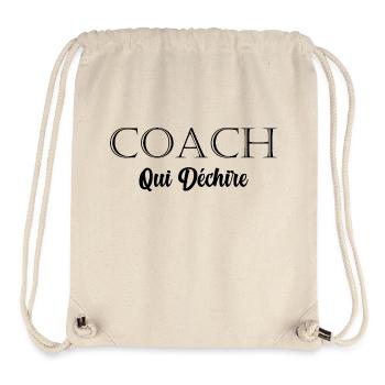 Coach Wer - Stanley/Stella recycelter Gym Bag - Naturweiß - Vorne