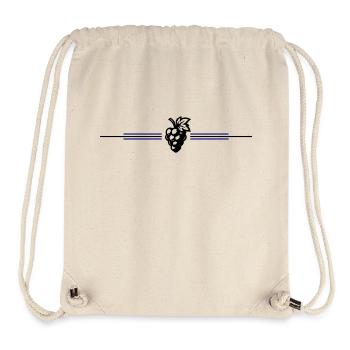 Weintrauben Symbol - Stanley/Stella recycelter Gym Bag - Naturweiß - Vorne