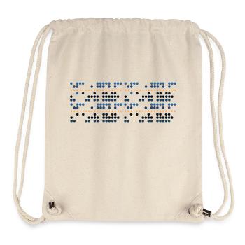 TheCode_Coloured - Stanley/Stella recycelter Gym Bag - Naturweiß - Vorne